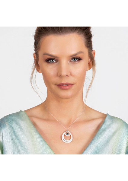 Isme Özel Yazılı 925 Ayar Gümüş Bayan Üç Damla Kolye modelleri