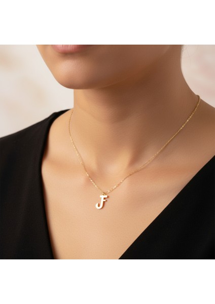 8 Ayar Altın Kolye Ucu F&j GM11407 1 gr