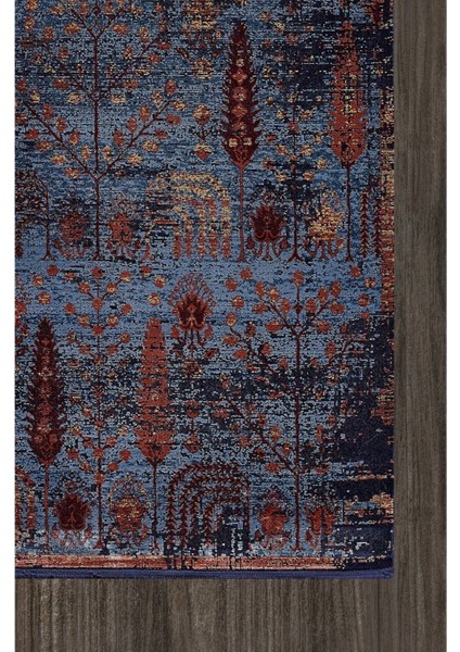 Artemis Halı Bella 06471B Terra Lacivert Halı Yumuşak Dokulu Salon Koridor Mutfak Yatak Odası Halısı fiyatları