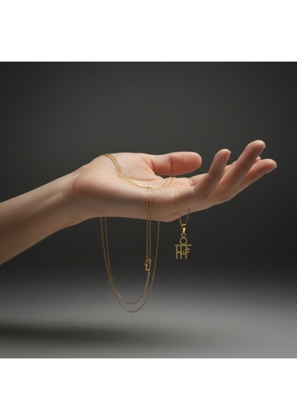 8 Ayar Altın Kolye Ucu F&h GM11405 0.5 gr fiyatları