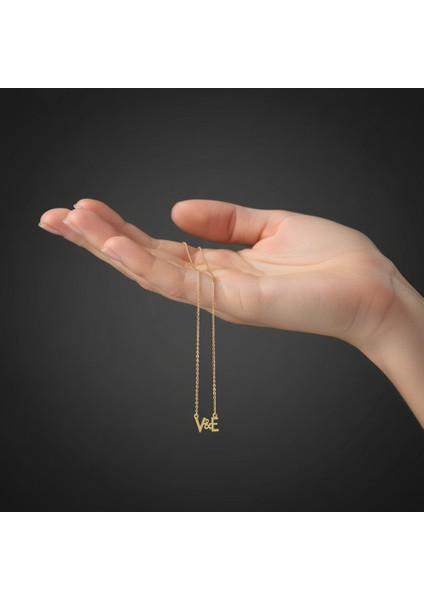 14 Ayar Altın Kolye Ucu E&v GM11349 0.5 gr fiyatları