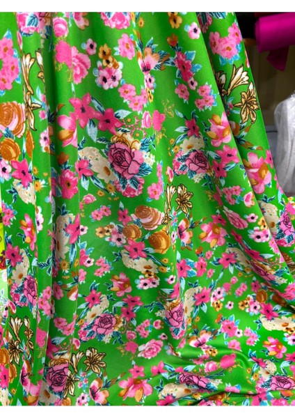 Tek En Desenli Jarse Kumaş