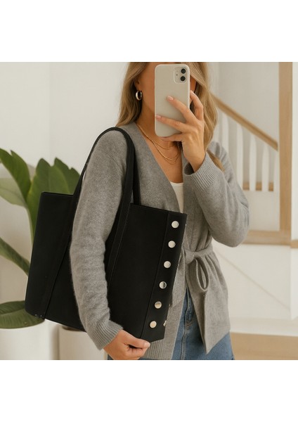 Zımba Detaylı Omuz ve Kol Çantası Monica modelleri