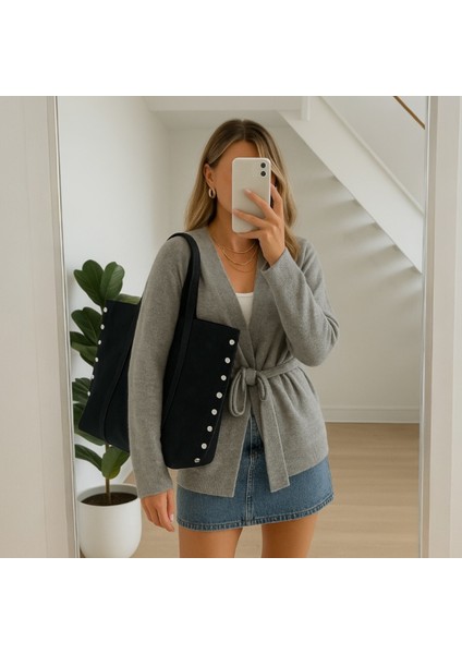 Zımba Detaylı Omuz ve Kol Çantası Monica fırsatları