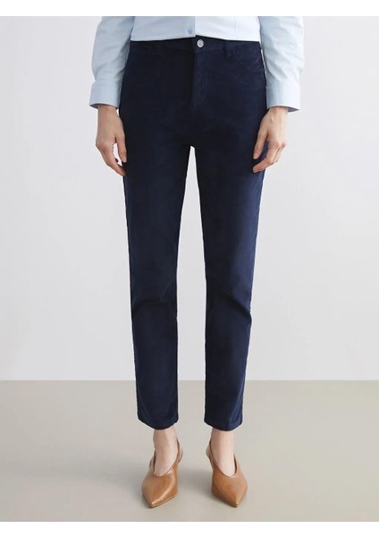 Dar Fit Kadife Kadın Pantolon (W5) fiyatları