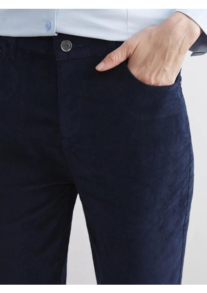 Dar Fit Kadife Kadın Pantolon (W5) modelleri