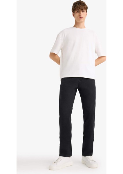 Sergio Regular Fit Normal Bel Boru Paça Termal Polarlı Jean Pantolon V0793AZ25WN