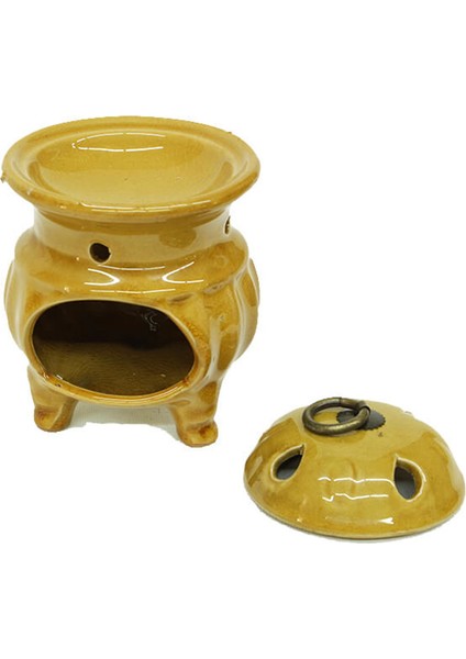 Tendur Tasarım Kahverengi Seramik Buhurdanlık fiyatları
