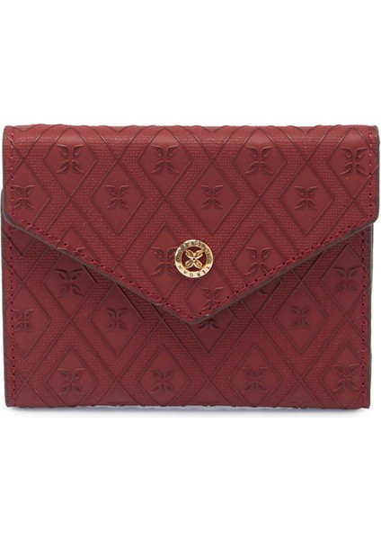 Bordo Print Kadın Cüzdan - S1CB00055814-R6P