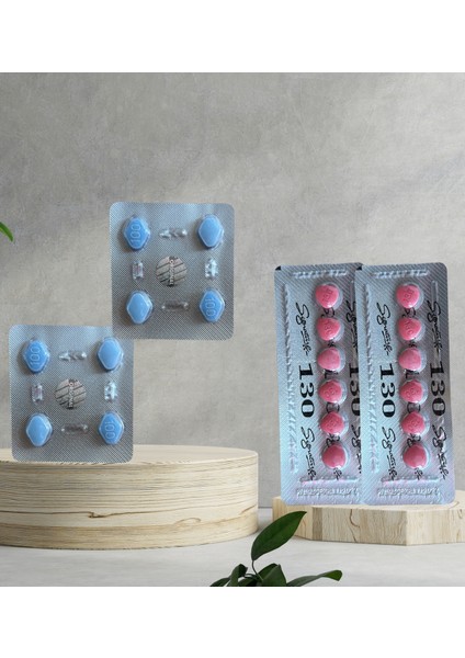 Kobra 130 Mg 6'lı x 2 Dizi + Vega 100 Mg 4'lü x 2 Dizi Erkeklere Özel Gecıktırıcıli2 Set Ekstra Performans SERTLESTIRICILI88 Gizlipaketlme_poniry