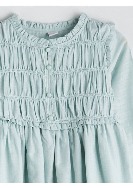 Lcw Yeni Sezon Yeni Sezon Bisiklet Yaka Kız Çocuk Elbise modelleri