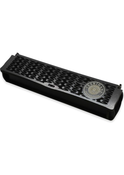 Özel Mesaj Yazılı Siyah Ahşap Elegance Hediye Tesbih Kutusu - M6 modelleri