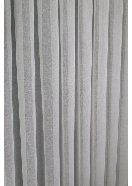 Keten Foldet Tül Perde (1/3 Sık Pile) Ağır Gramajlı Kırışmaz Ütü Istemez modelleri