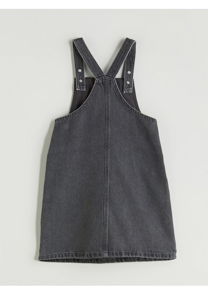 Lcw Yeni Sezon Uzg Store'dan Stilinizi Oluşturun | Kare Yaka Kuromi Baskılı Kız Çocuk Jean Elbise modelleri