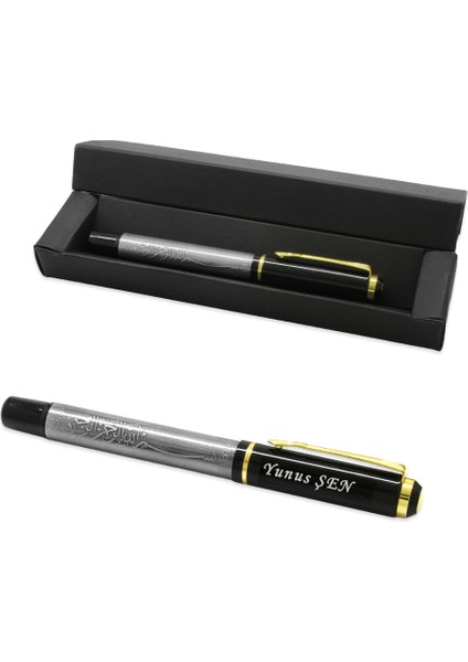 Isme Özel Eskitme Renk Besmelei Şerif Yazılı Roller Tükenmez Kalem fiyatları