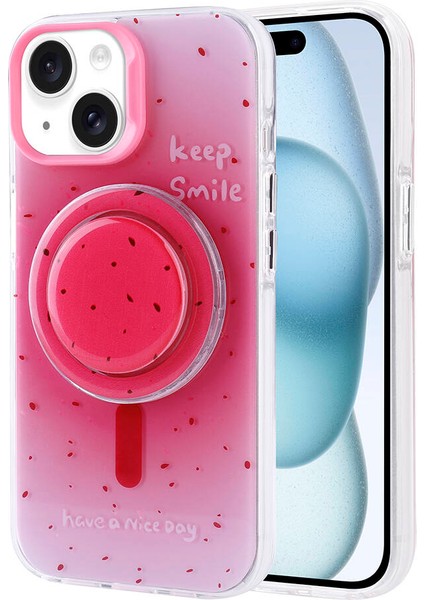 Apple iPhone 15 Kılıf M-Safe Şarj Özellikli Tak-Çıkar Pop Soketli Zore Tiktok Kapak fiyatları