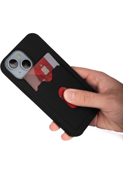Apple iPhone 15 Kılıf Zore Dora Kartlıklı Silikon Kapak fırsatları