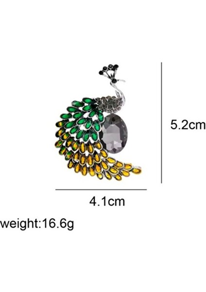 Asil Tavuskuşu Broş fiyatları