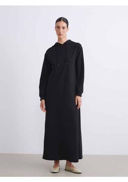 Lcw Yeni Sezon Peak Yeni Sezon Kapüşonlu Sweatshirt Elbise