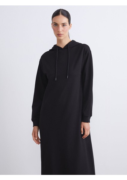 Lcw Yeni Sezon Peak Yeni Sezon Kapüşonlu Sweatshirt Elbise modelleri