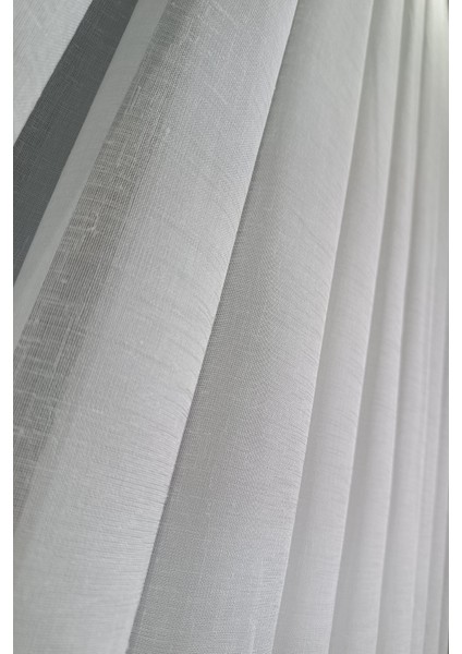 Keten Foldet Tül Perde (1/3 Sık Pile) Ağır Gramajlı Kırışmaz Ütü Istemez fırsatları