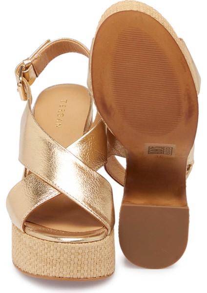 Dore Hakiki Deri Kadın Sandalet - K24Y1SN67669-E57