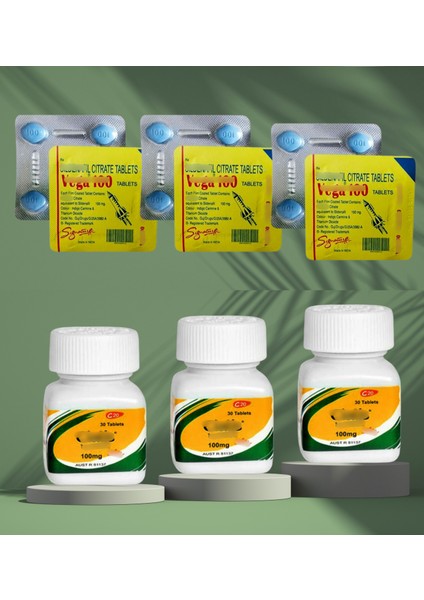 Cialıss1 100MG x 3 Kutu + VEGA100 Mg x 3 Dizi Erkeklere Uzun Sürmeye Destek Kuvvet Seti GECIKTIRICILI23 Süper Etki Gizlipaketlme_poniry