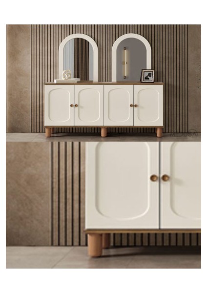 Kapsül Bohem 15 cm (4 Adet)Açık Kubik Ceviz Mobilya Kanepe Sehpa Tv Ünitesi Koltuk ve Konsol Ayağı