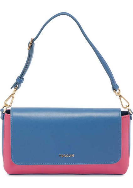 Fuşya Mavi Hakiki Deri Kadın El Çantası - S24Y1BC80286-U7V indirimleri