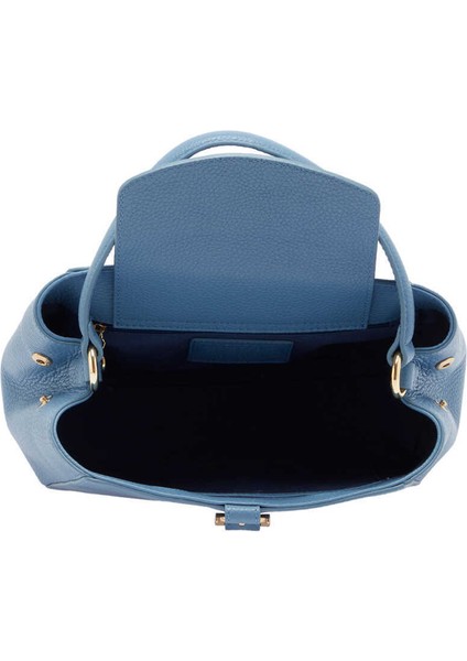 Mavi Hakiki Deri Kadın El Çantası - S24Y1BC80282-C43