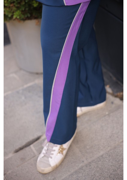 Kadın Tesettür Eşofman Takımı Fermuarlı Alt Üst Eşofman Takımı 522