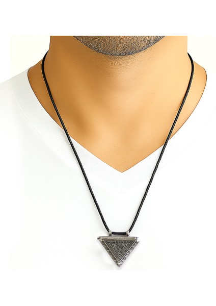 Muska Tasarım Kişiye Özel Içine Hatıra Ürünler Konulabilir Zarif Ip Zincirli Metal Erkek Kolye fırsatları