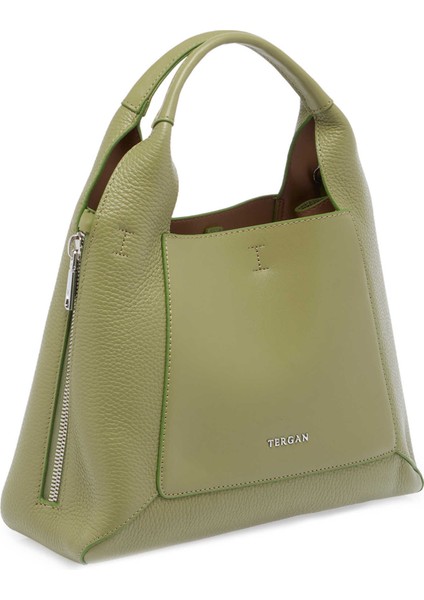 Yeşil Hakiki Deri Kadın El Çantası - S24Y1BC80262-U8V indirimleri