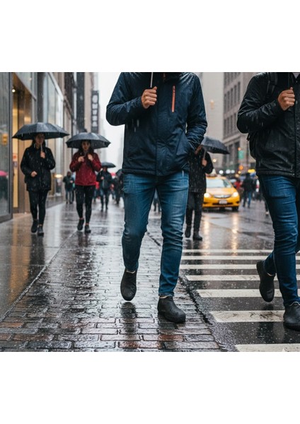 Silikon Ayakkabı Kılıfı Koruyucu – Kaymaz Tabanlı Su Geçirmez M Beden (Siyah / Beyaz) fırsatları