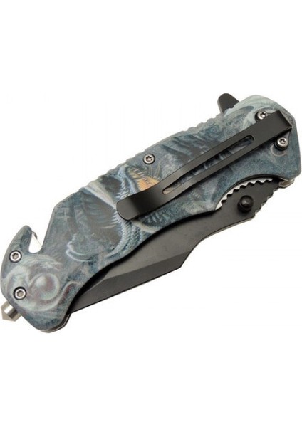 Ejderha Figürlü Fiber Saplı Isme Özel Yazılı 9CR18MOV Kalite Paslanmaz Çelik Avcı ve Kamp Bıçağı fırsatları