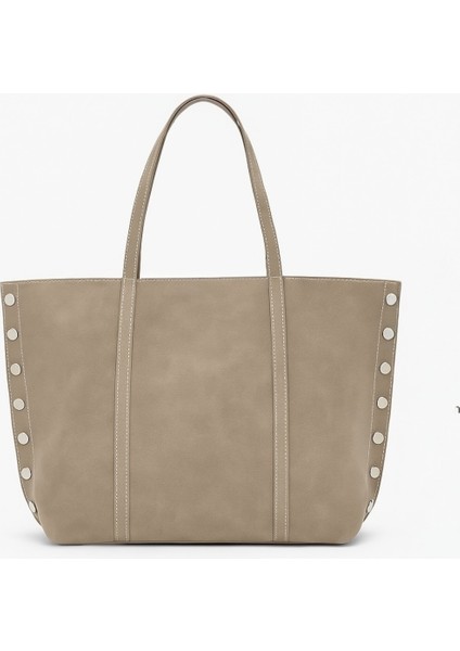 Zımba Detaylı Omuz ve Kol Çantası Monica