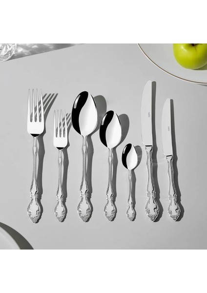 Adriana Sade Çatal 84 Parça Kaşık Bıçak Takımı