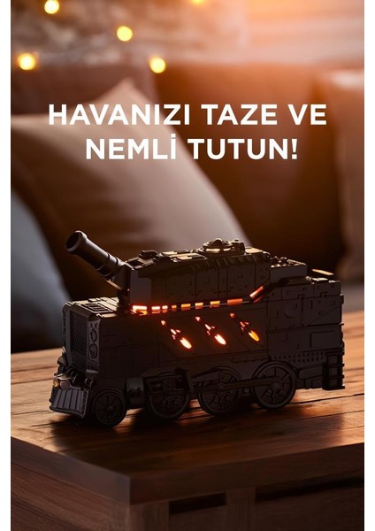 H20 Tank Tasarım Ultrasonik Hava Nemlendirici ve Renkli LED 300 ml Aroma Difüzör modelleri