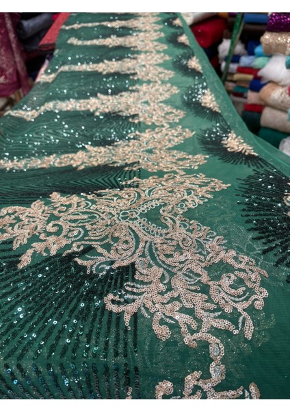 Pullu Nakışlı Dantel Kumaş modelleri