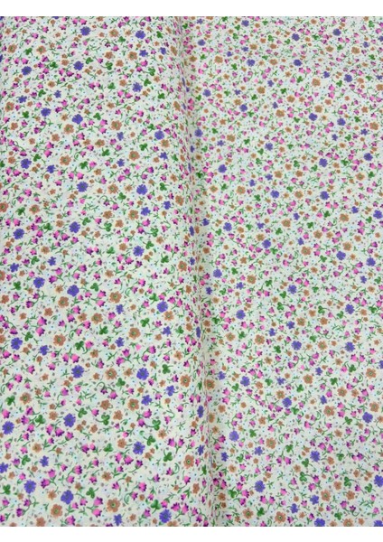 %100 Pamuk Poplin Kumaş – 170 cm En – Çiçek Desenli fiyatları