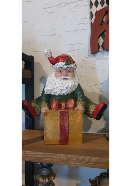 Polyester El Boyaması Dekoratif Noel Baba Figürlü Obje fiyatları