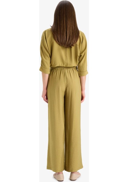 Straight Fit Geniş Paça Pantolon F3420AX25AU