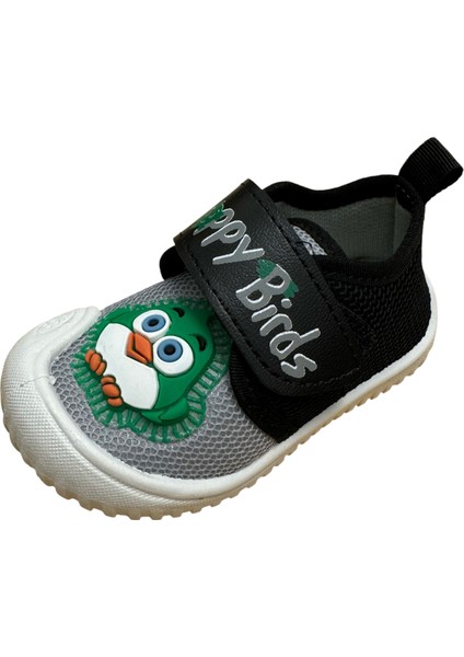 Erkek Bebek Keten,hafif ,yumuşak ve Kaymaz Taban Panduf Ev Kreş Ayakkabısı fırsatları