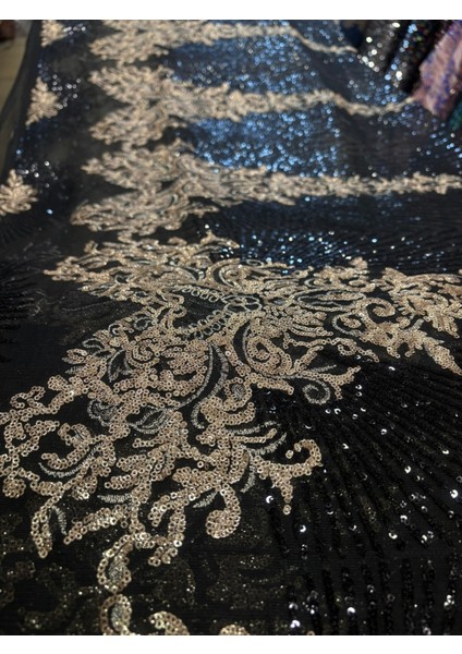 Pullu Nakışlı Dantel Kumaş modelleri