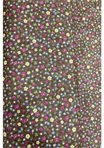 %100 Pamuk Poplin Kumaş – 170 cm En – Çiçek Desenli fiyatları