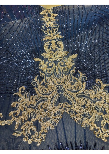 Pullu Nakışlı Dantel Kumaş indirimleri