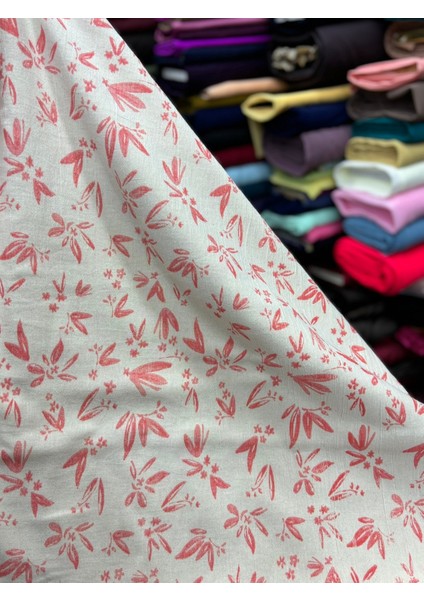 Desenli Şilebezi %100 Pamuk Kumaş