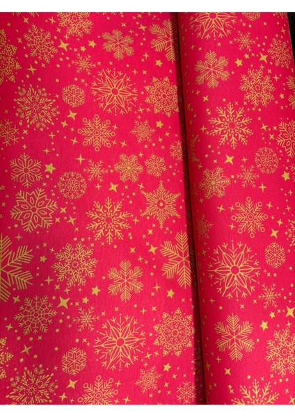 Yılbaşı Desen Duck Keten Kumaş modelleri