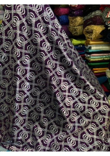 Yaldızlı Pullu Kumaş