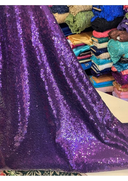 3 mm Pullu Payet Kumaş